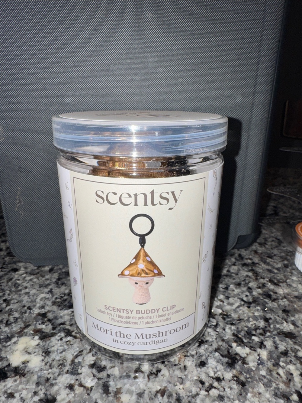 🏝️Scentsy Mori the Mushroom Buddy Clip